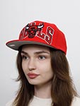 Бейсболка MITCHELL NESS арт. HHSS7646-CBUYYPPPRED1 Chicago Bulls NBA (красный)